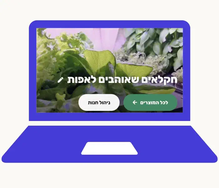 לא רק חנות. מערכת שמנהלת את כל העסק.